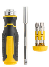 Falke® skruetrækker m/skralde og bits 14 dele